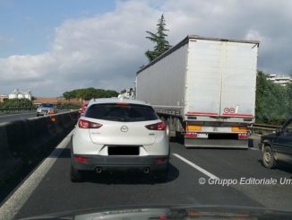 Giornata di incidenti stradali sulla E45, traffico e code in direzione Perugia