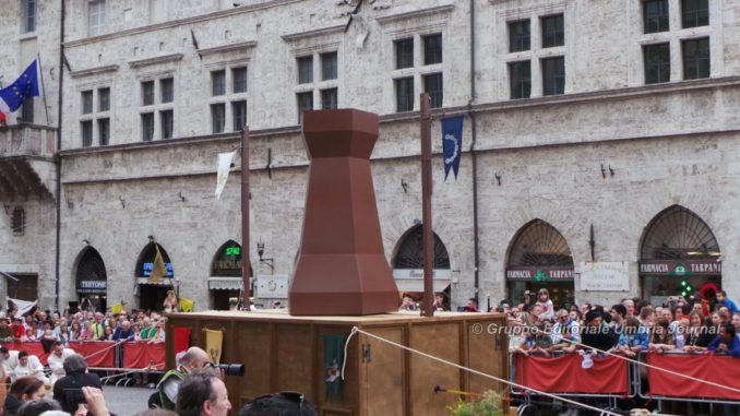Perugia 1416, Rione Porta san Pietro vince la Mossa alla Torre [FOTO E VIDEO]
