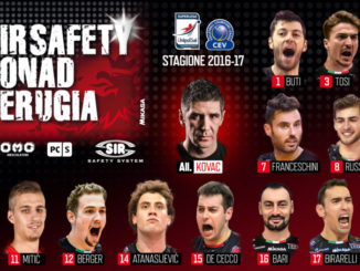 Volley, Sir Safety, ufficializzato il roster nuova stagione