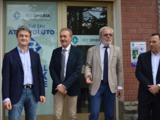 Da sinistra, Massimo Lagetti, Marcello Morlandi Palmiro Giovagnola e Stefano Capacci