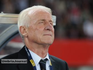 Giovanni Trapattoni a San Venanzo, è l'allenatore più titolato al mondo
