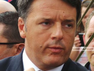 Congresso Pd, Matteo Renzi a Perugia con Maurizio Martina