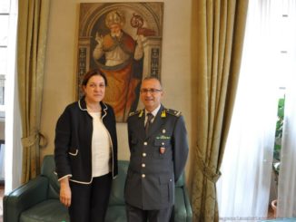 Finanza, Presidente Marini riceve nuovo comandante Umbria, generale Sebaste