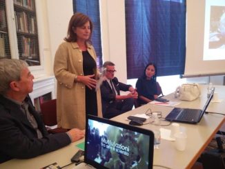 La conferenza stampa di presentazione di Mut(u)azioni, con la presidente del Consiglio regionale Donatella Porzi