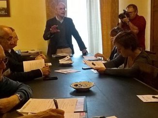 Un momento della conferenza stampa di presentazione degli Open Days di Agraria