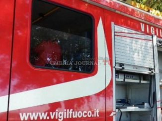 Tir si incendia sulla strada statale 675 Umbro Laziale a Narni