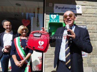 Colonnina salvavita a la Pallotta, Social City all'Amministrazione di Perugia