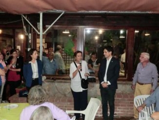 Da sinistra Adriana Galgano, Ada Girolamini, Andrea Romizi
