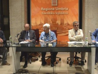 Da sinistra Gianfranco Chiacchieroni, Achille Maria Ippoliti, Franco Zagari, Marsilio Marinelli, Marco Galli