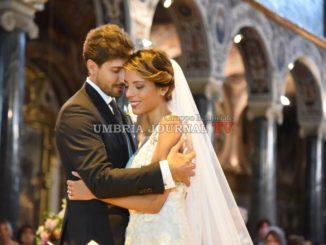 Gemma Zaganelli e Salvatore Romano, oggi sposi a Perugia