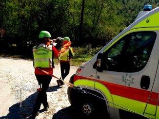Soccorso alpino recupera cacciatore caduto in un dirupo a Forca di Arrone