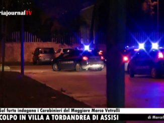 Furto in villa a Tordandrea di Assisi, indagano i Carabinieri [VIDEO]
