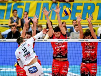 La Diatec Trentino batte Sir Safety Conad Perugia per 3 a 1 in SuperLega Volley