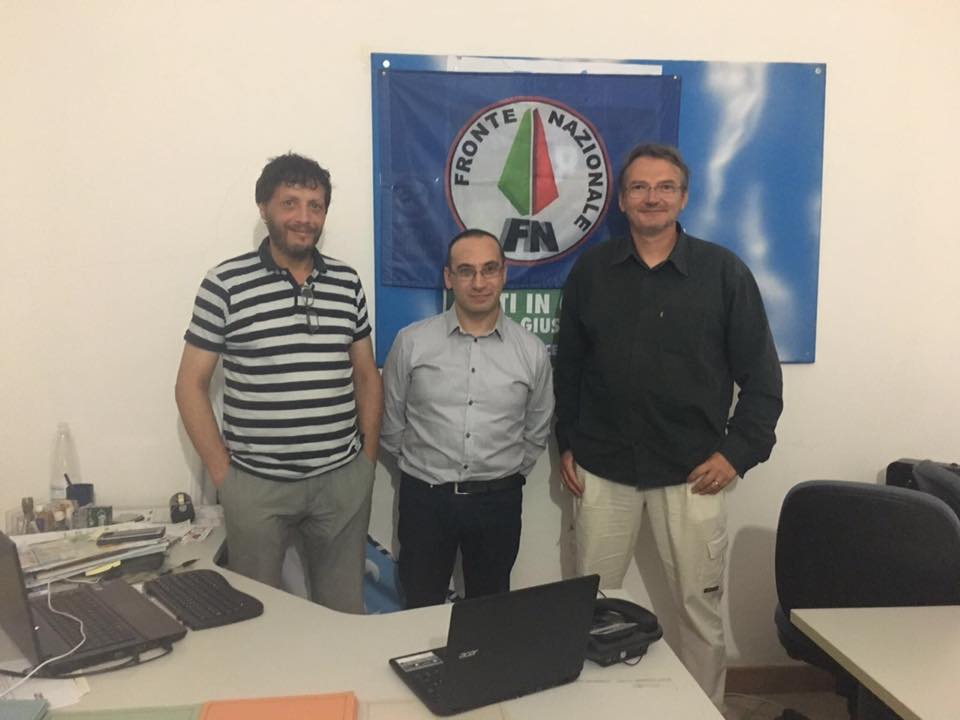 Basta essere stranieri a casa nostra Fronte Nazionale Umbria bene Romizi