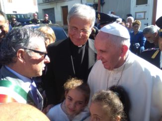 Papa Francesco riceve il vescovo di Spoleto Norcia Renato Boccardo