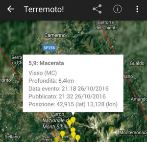 Terremoto Umbria Marche, altra scossa forte, magnitudo 5.9, scuole chiuse