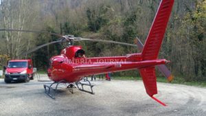 Terremoto, cominciate le operazioni di montaggio barriera paramassi