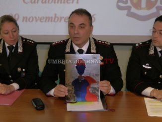 Carabinieri, presentato a Perugia calendario Arma 2017