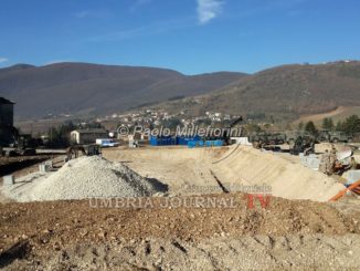 Costruzione Casette Norcia, sospesi lavori per rinvenimento di sei tombe