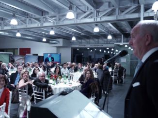 Ettore Pedini parla ai dipendenti