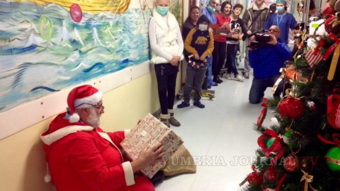 Babbo Natale alla struttura complessa di Onco-ematologia Pediatrica