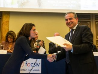 gruppo grifo agroalimentare, carlo catanossi, premio volontariato internazionale 2016, focsiv, federazione degli organismi cristiani servizio internazionale volontario