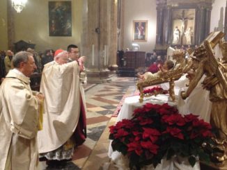 Perugia, molti fedeli alla celebrazione eucaristica della Notte di Natale in cattedrale