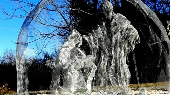 Una Natività che non passa inosservata, Villa Postignano di Nocera Umbra