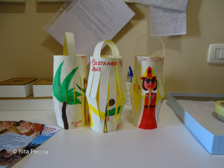 Festa di San Costanzo, i lavori dei bambini della scuola d'infanzia di Civitella
