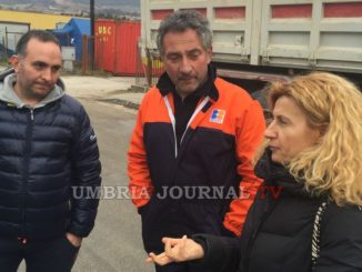 Terremoto, Valeria Cardinali ritorna in Valnerina, visita Cascia, Norcia e Preci
