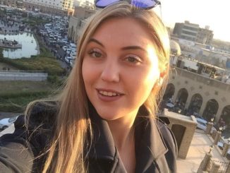 Daria Sharova, Partito di Valdimir Putin, Russia Unita, in visita alla Quintana di Foligno