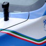 Con una mazza contro le auto, bloccato da Polizia con spray peperoncino