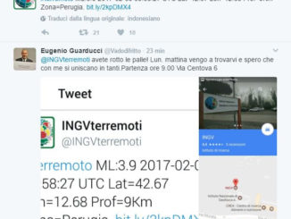 Terremoto e danni indiretti, Eugenio Guarducci annuncia protesta davanti Ingv di Roma