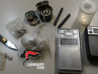 In tasca 40 grammi di polvere bianca, arrestato a Terni un 40enne di Sangemini