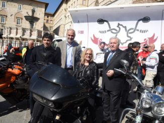 Presentata iniziativa L'Umbria si rimette in Moto, la carica dei mototuristi