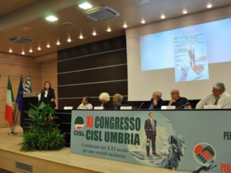 XI congresso Cisl Umbria, Marini, lavoro comune per affrontare le nuove sfide