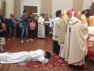 Ordinato sacerdote don Antonio Paoletti nel santuario diocesano di Città della Pieve