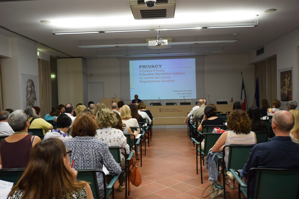 Privacy e P.A., le nuove regole europee al centro del seminario di Villa Umbra