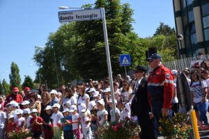 A Donato Fezzuoglio intitolati scuola, rotatoria e monumento in via Chiusi a Perugia