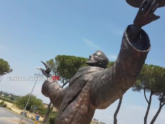 Finalmente si inaugura la statua di San Francesco, ecco come è realizzata