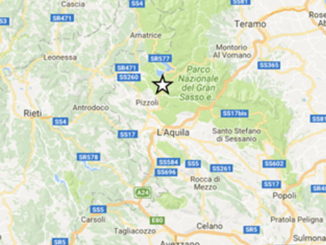 Terremoto, scossa di magnitudo 3,9 registrata a Pizzoli in provincia de L'Aquila