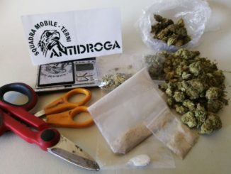 Terni, un arresto e una denuncia per spaccio, sequestrata Ecstasy