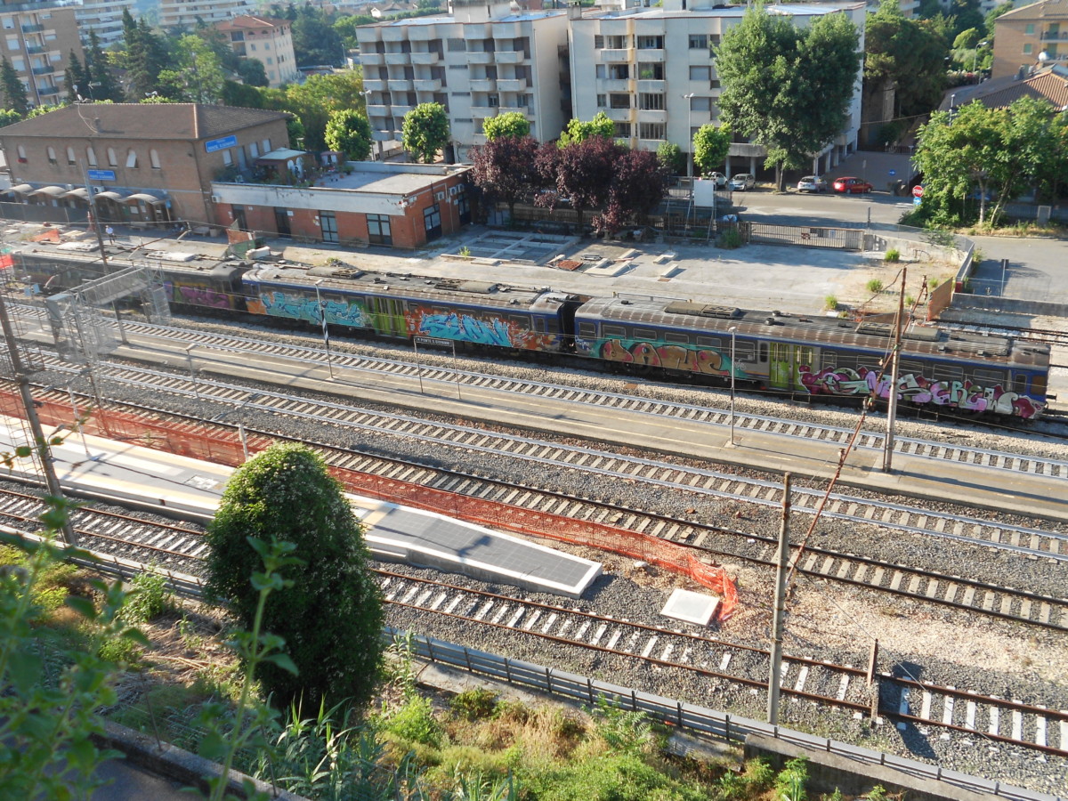 Inquinamento acustico e atmosferico alla stazione di Ponte San Giovanni