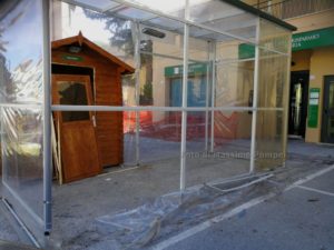 Foligno, assalto al bancomat Cassa di risparmio dell'Umbria di Vescia