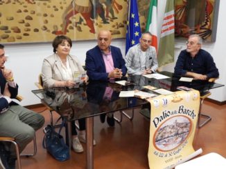 da sx, Sandro Pasquali, Fernanda Cecchini, Ermanno Rossi, Cristian Gatti, Stefano Baldoncini