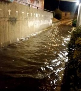 Allerta arancione sull'Umbria rischio frane e alluvioni