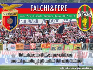 Ternana, domenica amichevole a Caserta, gemellaggio storico delle tifoserie