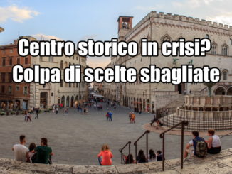 Centro storico Perugia in crisi, negozi chiudono e scelte sbagliate