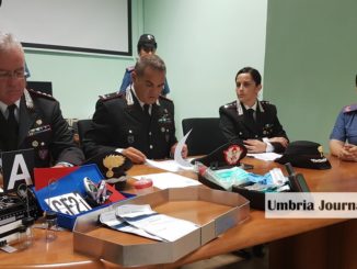 Incendi in Umbria, andati in fumo oltre 250 ettari di terreno