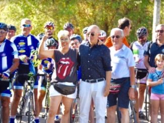 Camminata e pedalata solidale a Perugia, c’era anche Carmine Camicia